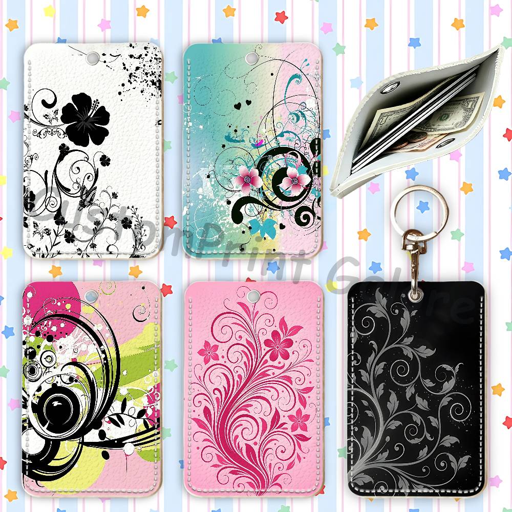 Leather Works - Vectorflourish Floral Metro Frutiger Floral PU