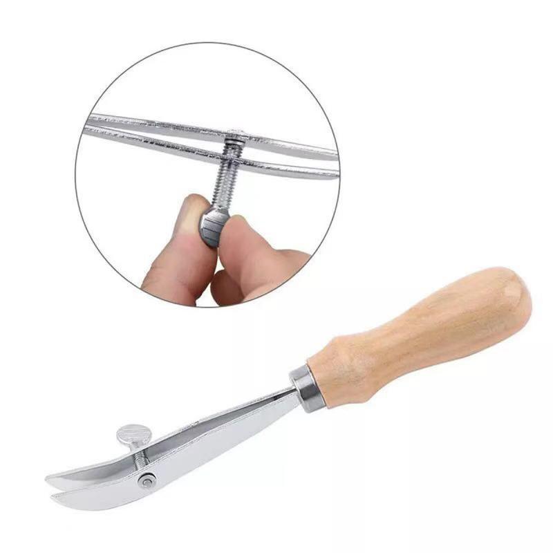 Leatherwork Edge Creaser - 1pc Adjustable Width Leather Edge Creaser