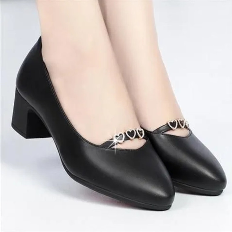 Leatherworking Classic - Women Sweet Light Weight Comfort Black