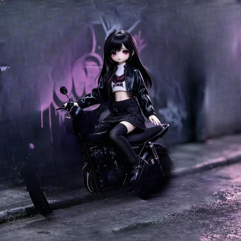 Leatherwork Products - 1/12 Scale BJD Sweet Cool Outfit