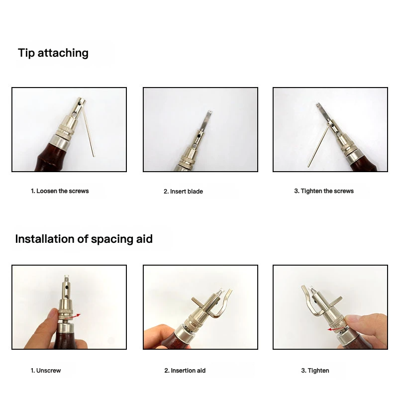 7-In-1 Multifunctional Leather - Leatherwork Edge Creaser recension och pris