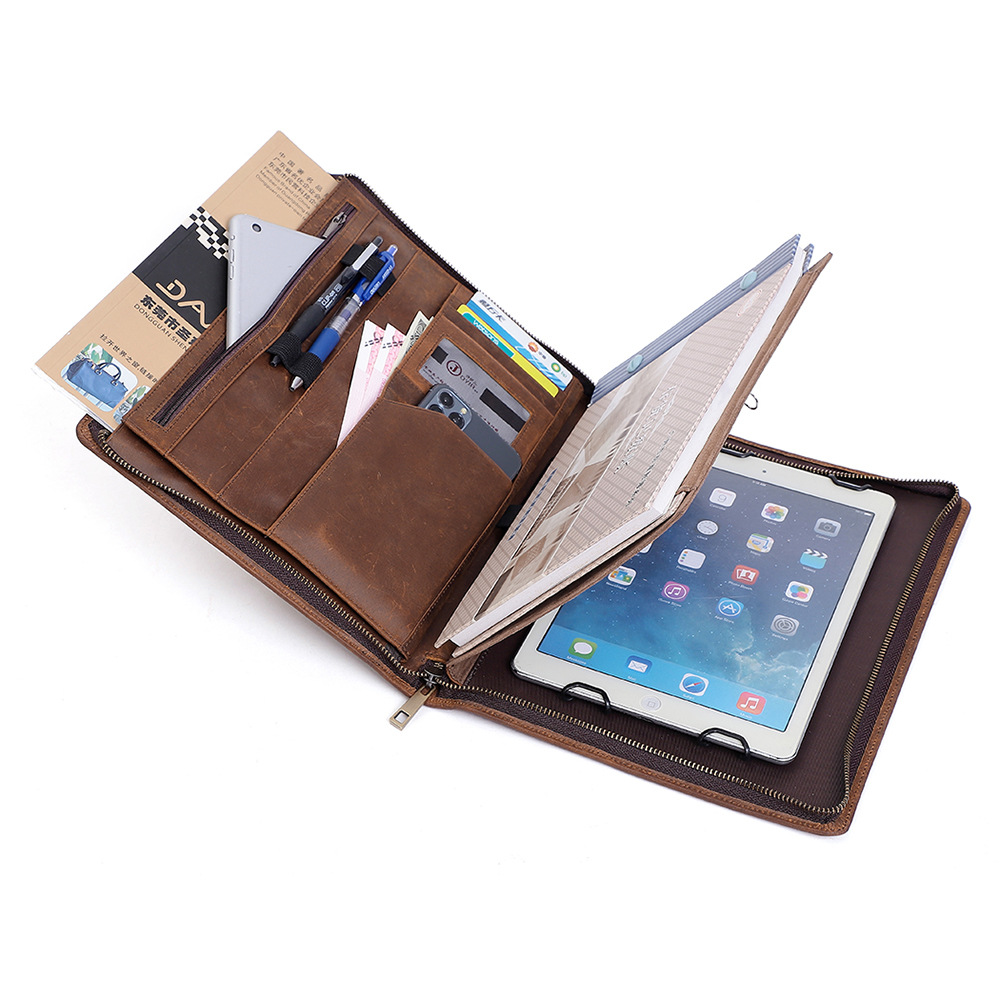 Work Folio for Men and Women G - Leather Work Folio recension och pris