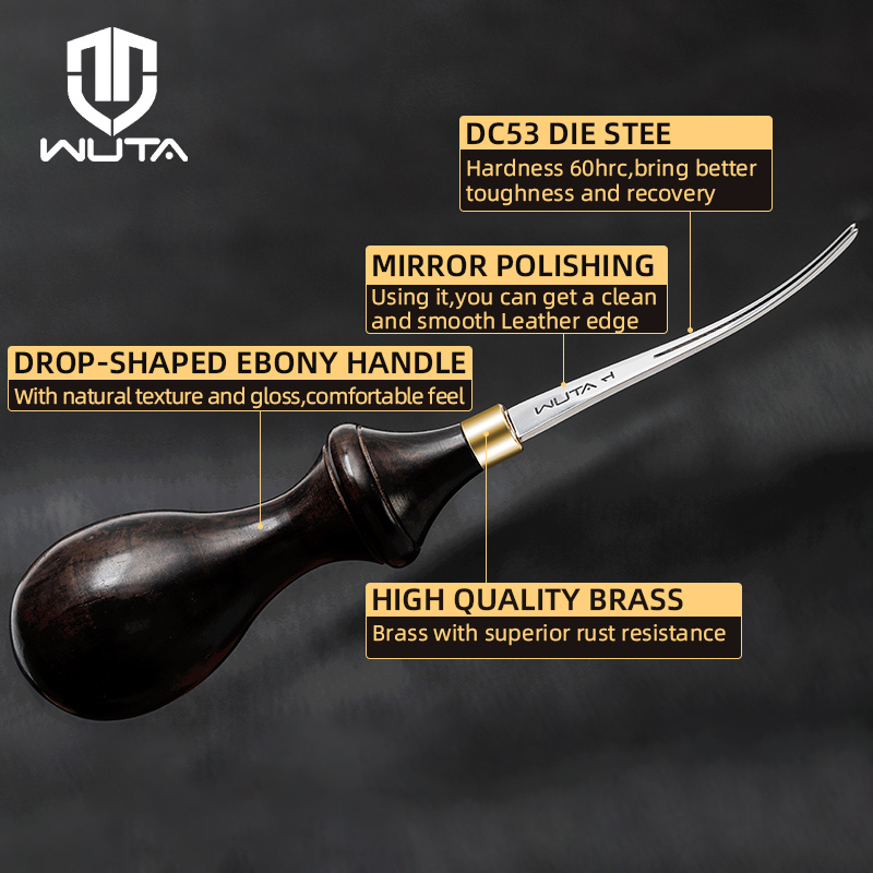 WUTA Leather Edge Beveler PRO  - Leatherwork Edge Creaser recension och pris