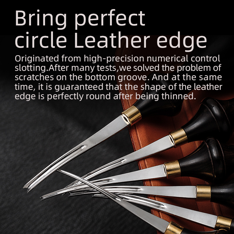 WUTA Leather Edge Beveler PRO  - Leatherwork Edge Creaser recension och pris