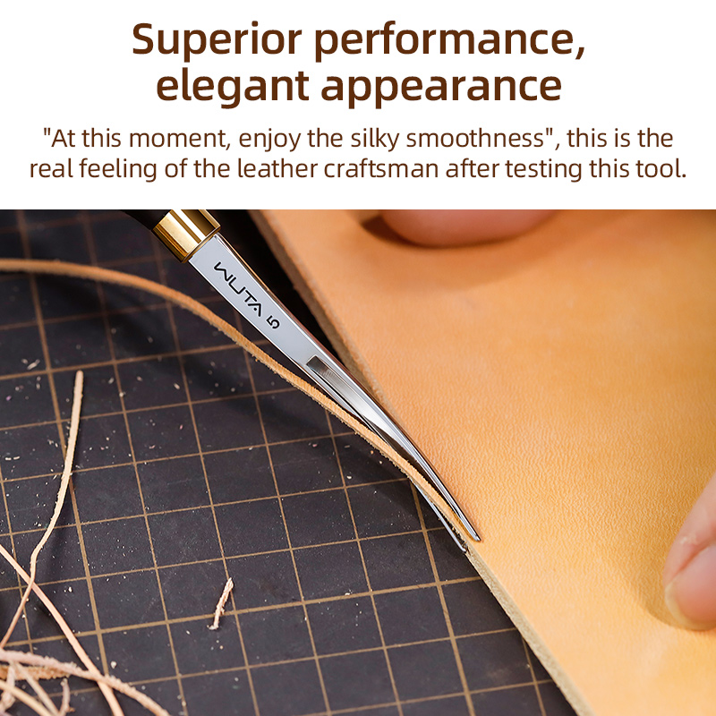 WUTA Leather Edge Beveler PRO  - Leatherwork Edge Creaser recension och pris