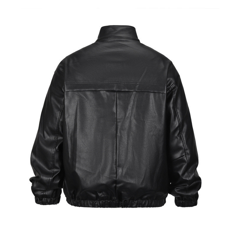 ACOMOSON European And American - Leather Work Jacket Mens recension och pris