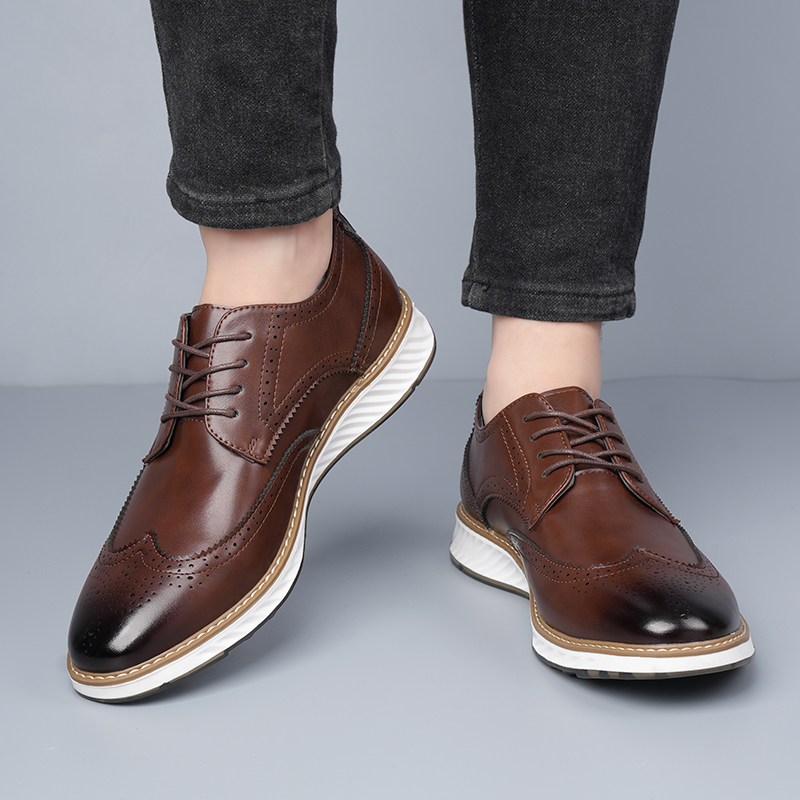 Men's casual business shoes Cl - Leatherworking Classic recension och pris