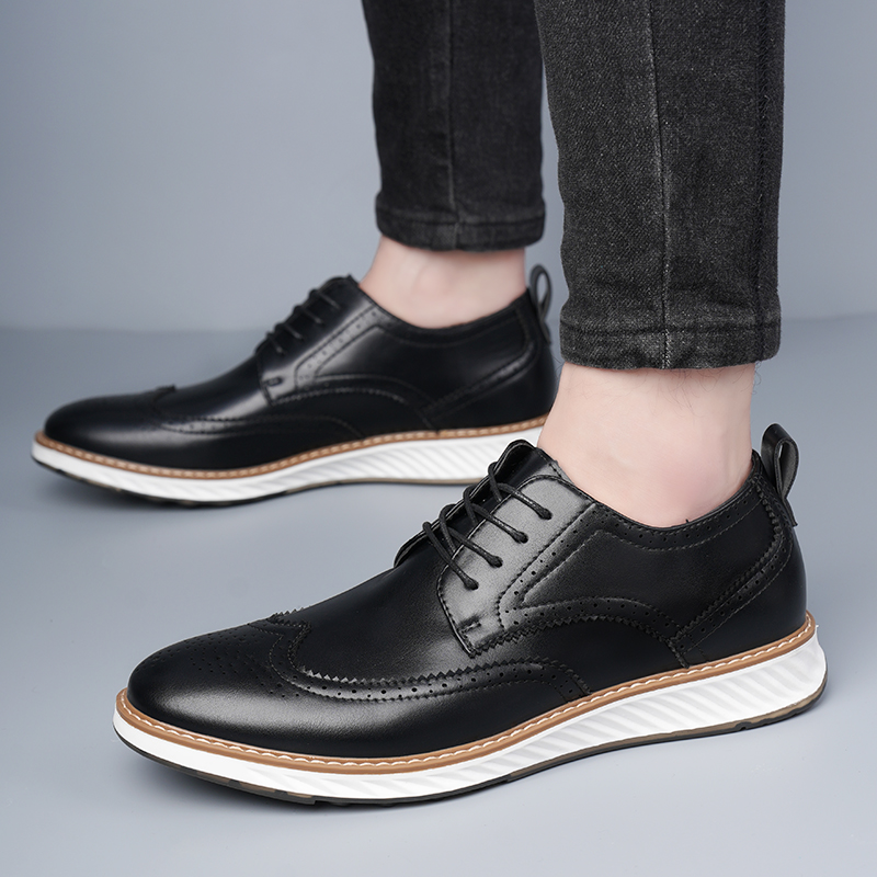 Men's casual business shoes Cl - Leatherworking Classic recension och pris