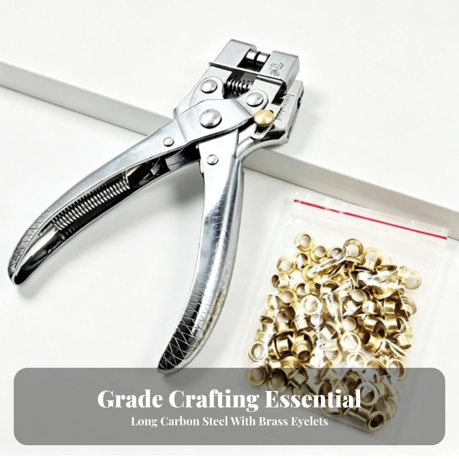 Eyelet Hole Punch Plier Manual - Leatherwork Repairs recension och pris