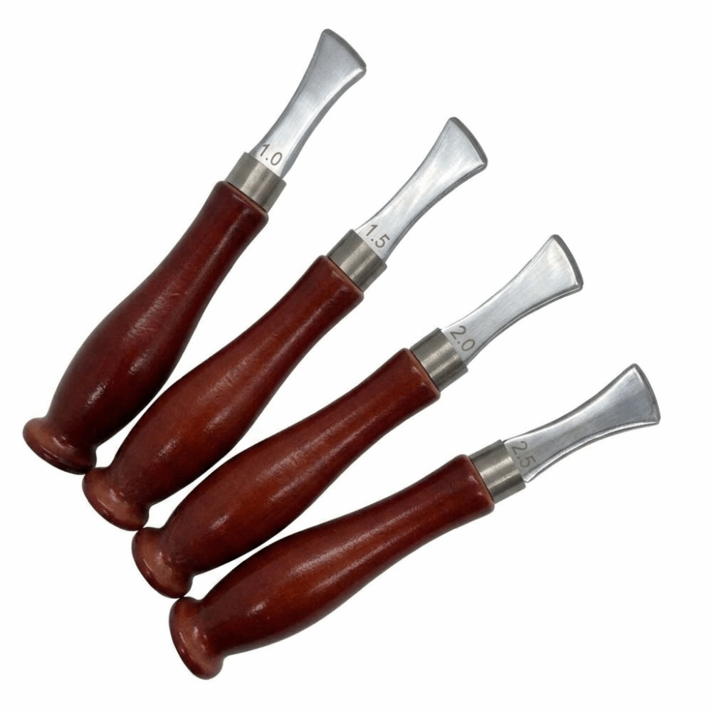 4pcs Precision Beveler Leather - Leatherwork Edge Creaser recension och pris