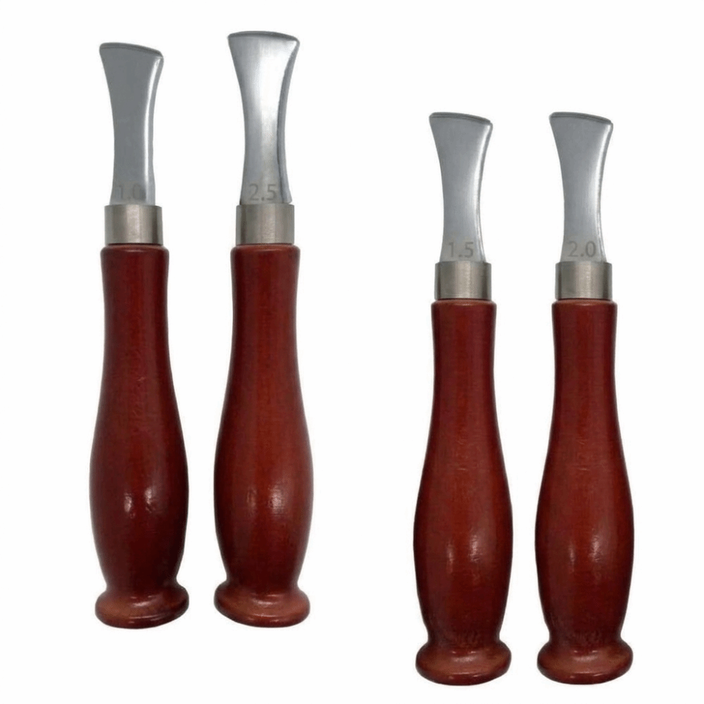 4pcs Precision Beveler Leather - Leatherwork Edge Creaser recension och pris