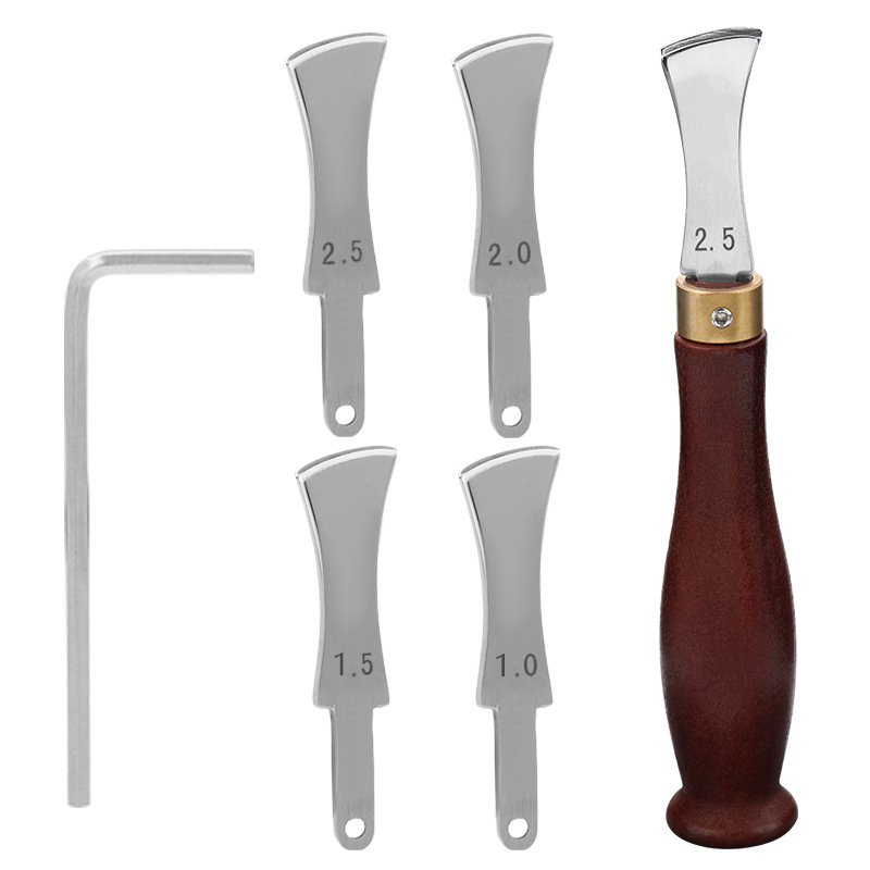 Leather Edge Creaser Tools, Sh - Leatherwork Edge Creaser recension och pris