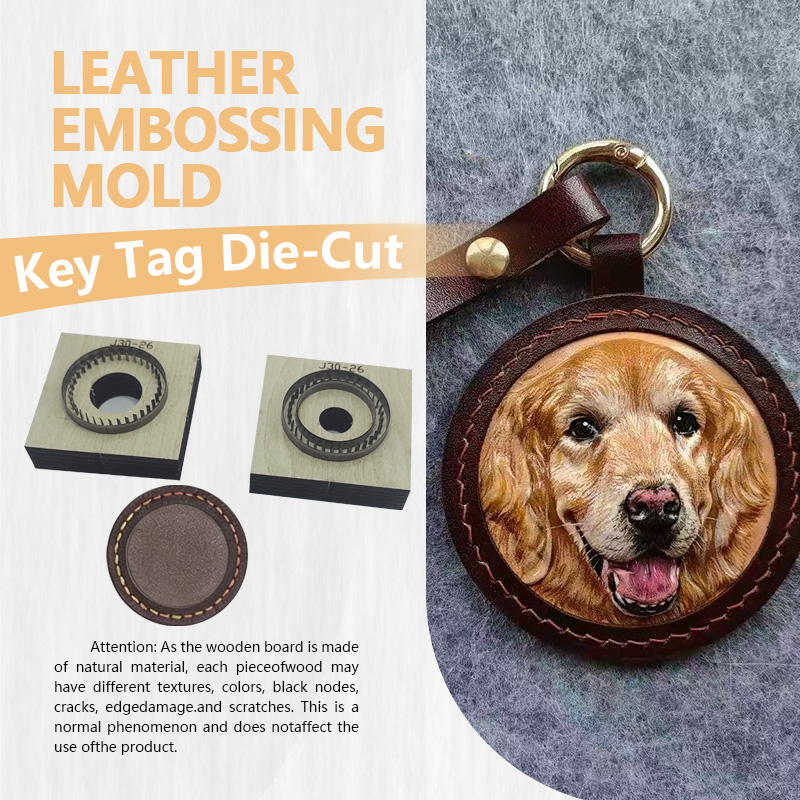Leather Key Tag Die Cutting Co - Leatherwork Products recension och pris