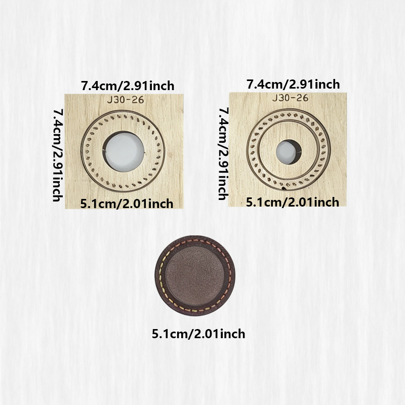 Leather Key Tag Die Cutting Co - Leatherwork Products recension och pris