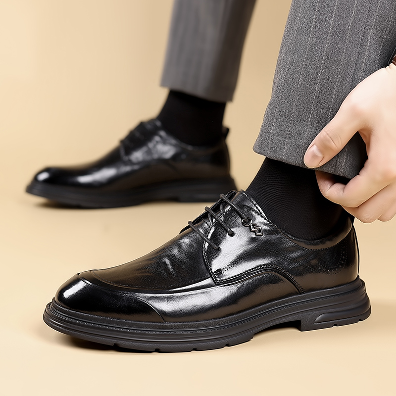 Fashion New Men Business Briti - Leatherworking Classic recension och pris