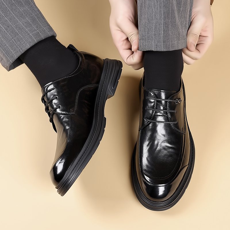 Fashion New Men Business Briti - Leatherworking Classic recension och pris