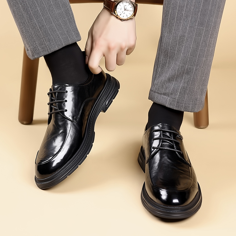 Fashion New Men Business Briti - Leatherworking Classic recension och pris