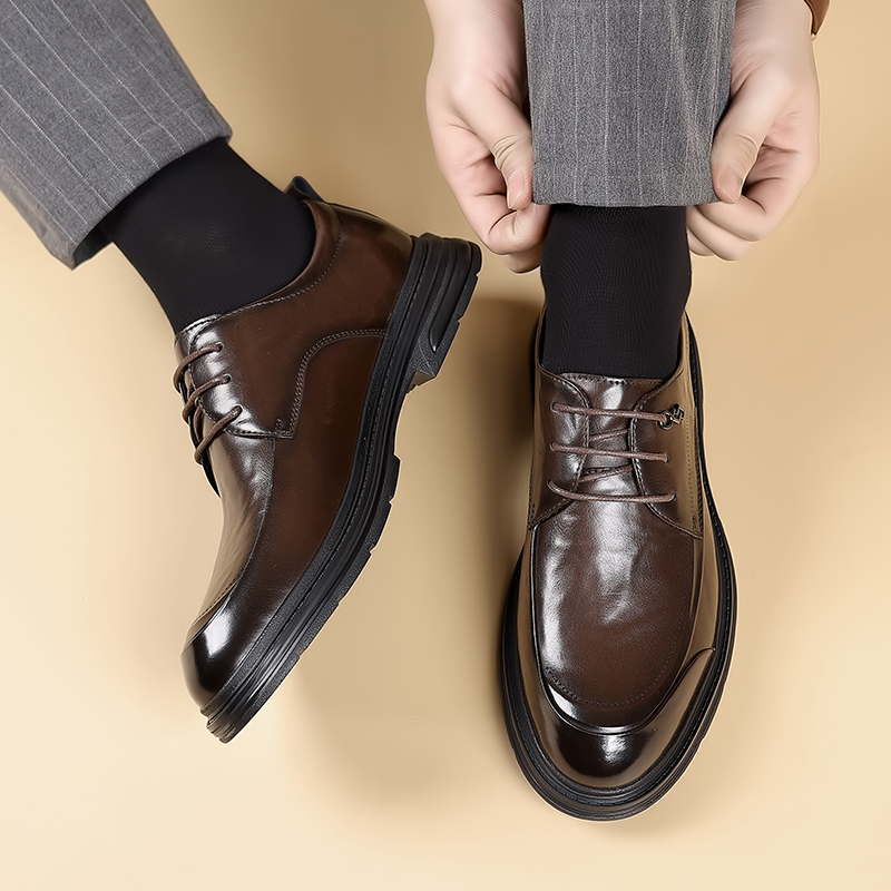 Fashion New Men Business Briti - Leatherworking Classic recension och pris