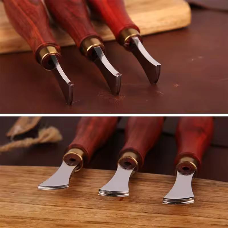 4pcs Leather Edge Creaser Tool - Leatherwork Edge Creaser recension och pris