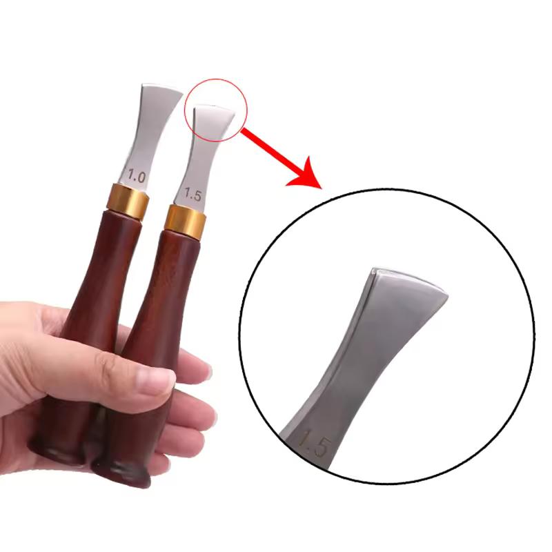 4pcs Leather Edge Creaser Tool - Leatherwork Edge Creaser recension och pris