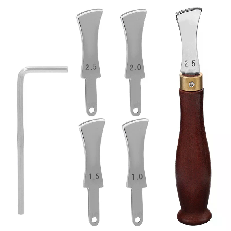 Leather Edge Creaser Tools, Sh - Leatherwork Edge Creaser recension och pris