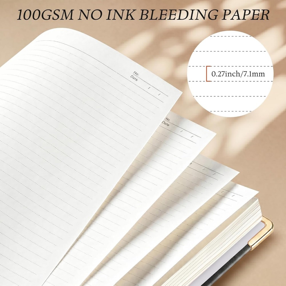 A4 Leather 5-Subject Notebook, - Leatherwork Products recension och pris