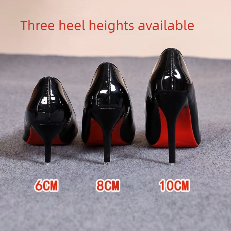 Sexy Pointed Toe Patent Leathe - Leatherworking Classic recension och pris