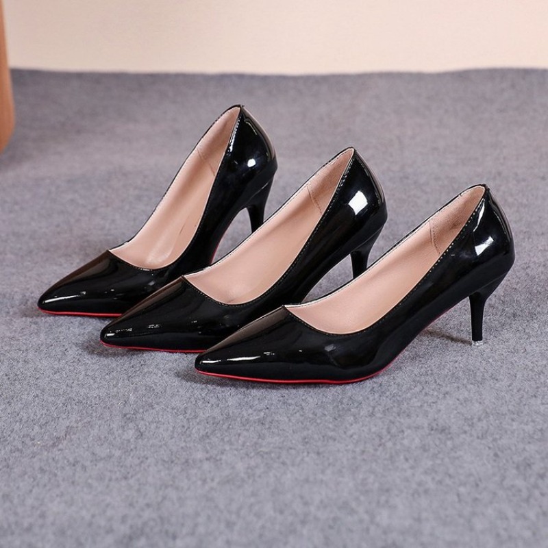 Sexy Pointed Toe Patent Leathe - Leatherworking Classic recension och pris