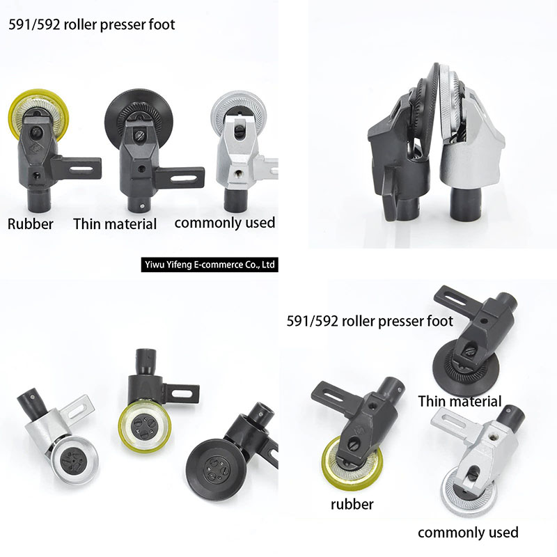 591/592 Roller Presser Foot fo - Leatherwork Press recension och pris