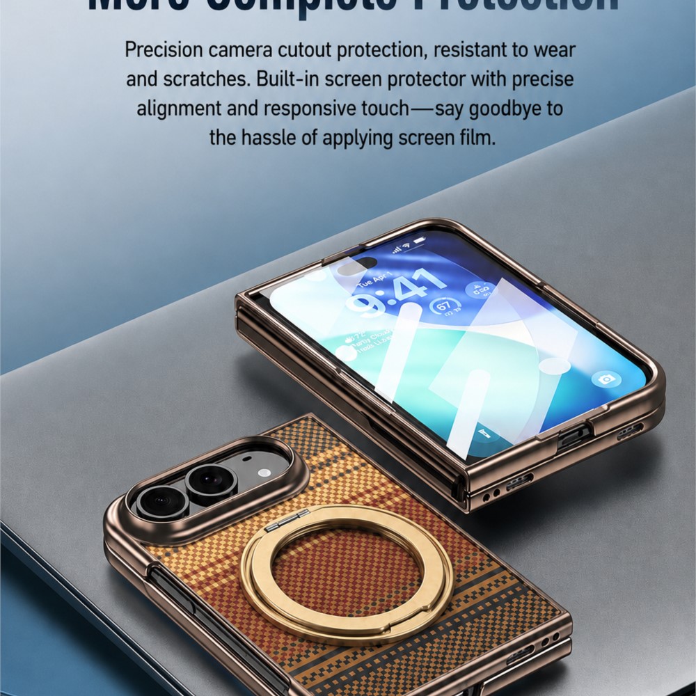 Foldable Phone Case For Apple  - Leather X recension och pris