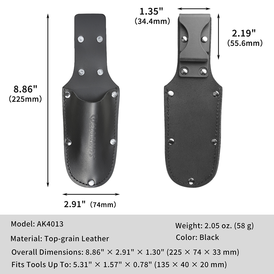 Harnds AK4013 Leather Pliers H - Leatherwork Knife Sheath recension och pris