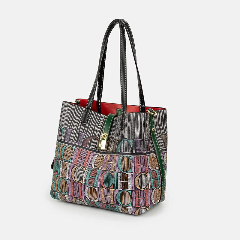 CH Art Color Printed Handbag S - Leatherworking Classic recension och pris