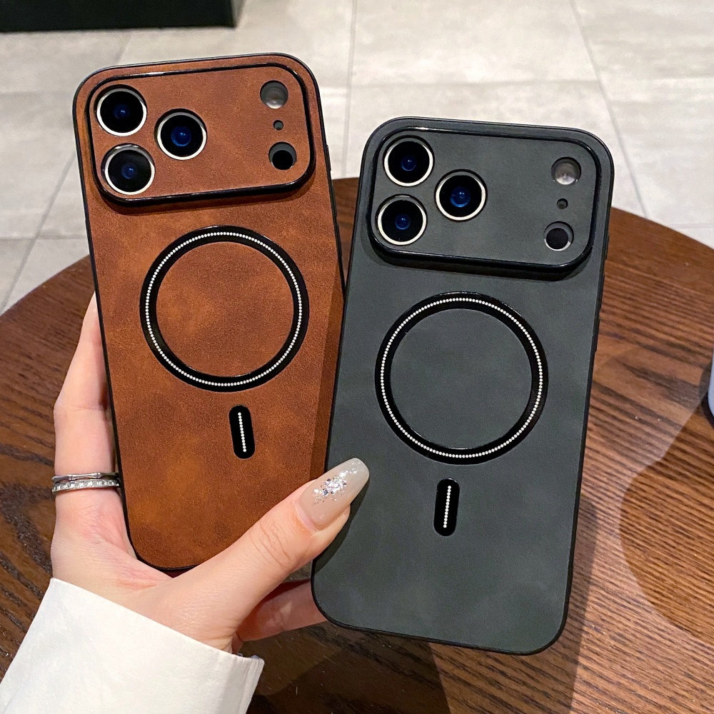 Matte Sheepskin Leather Magnet - Leather X recension och pris