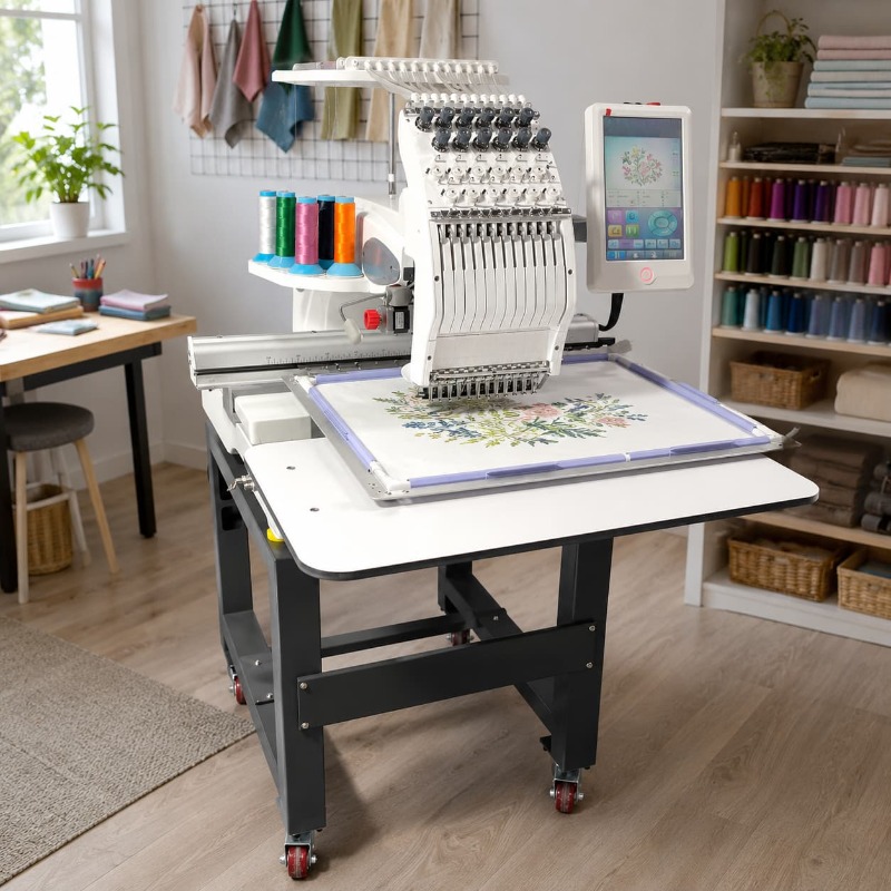 Embroidery Machine Double Head - Leatherwork Products recension och pris