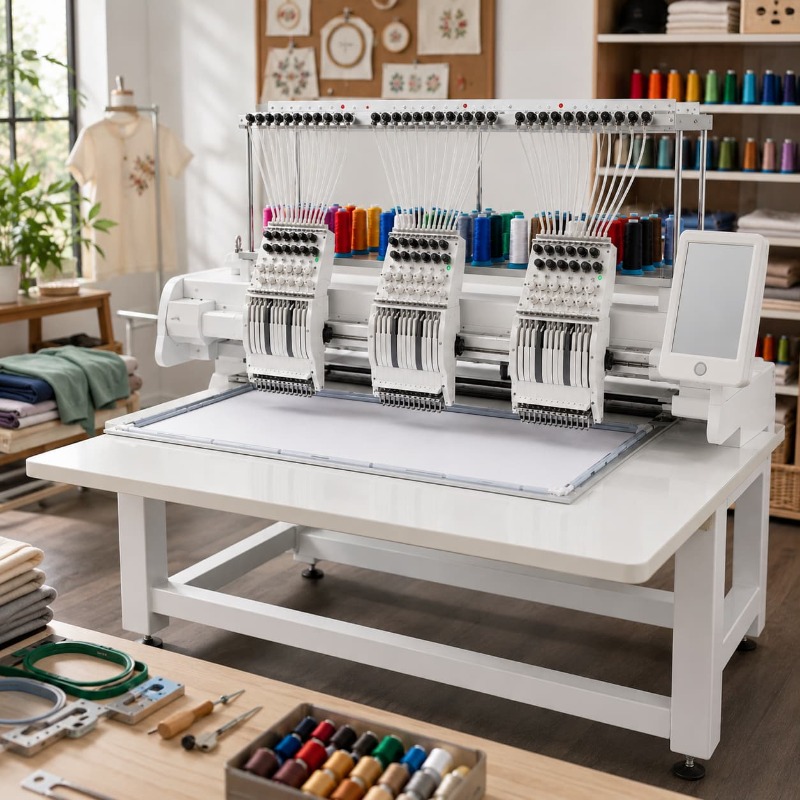 Embroidery Machine Double Head - Leatherwork Products recension och pris