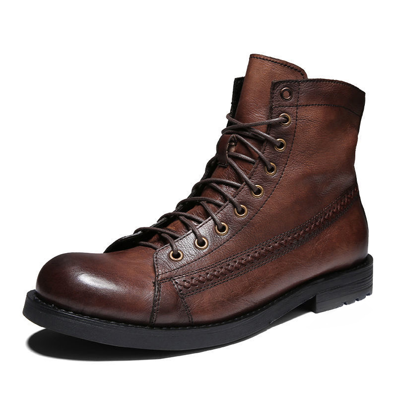 Mens Ankle Boots Classic Handm - Leatherworking Classic recension och pris