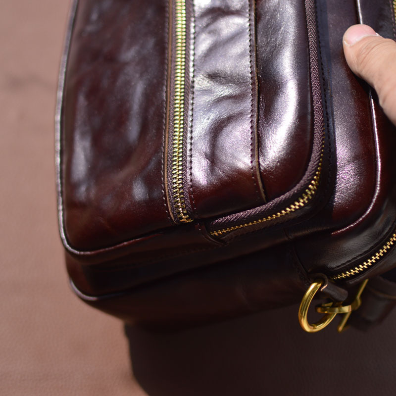 AETOO Leather women's bag cowh - Leatherwork Rivets recension och pris