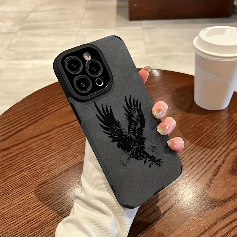 Black Eagle Pattern Leather Si - Leather X recension och pris