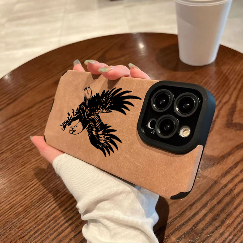 Black Eagle Pattern Leather Si - Leather X recension och pris