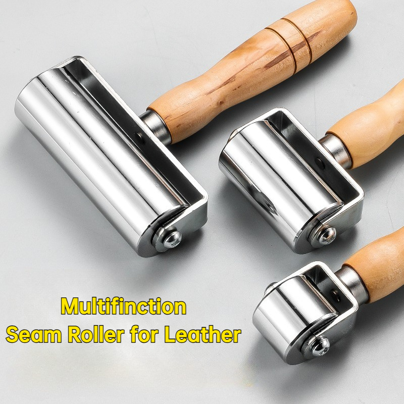 3 Size Leather Edge Roller Cre - Leatherwork Edge Creaser recension och pris