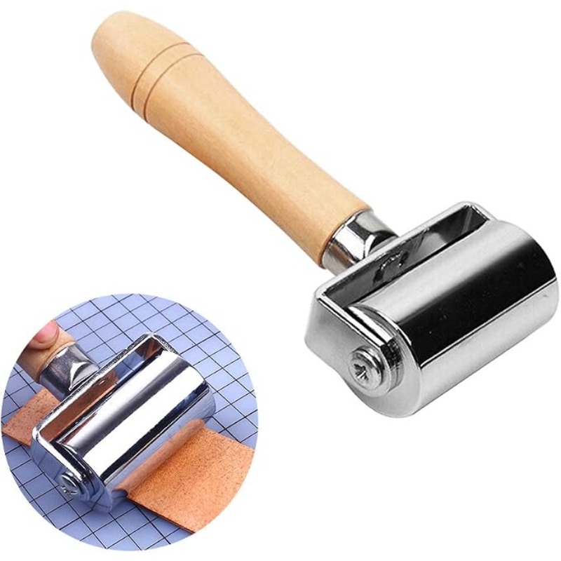 3 Size Leather Edge Roller Cre - Leatherwork Edge Creaser recension och pris