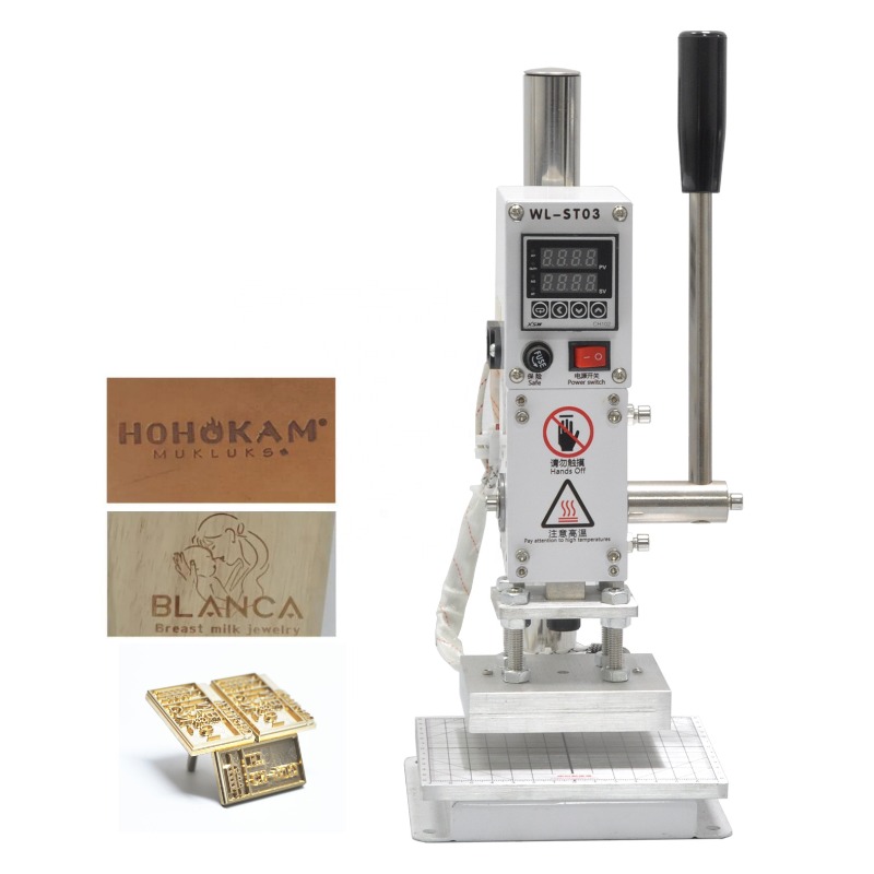 Texture Embossing Hot Press, L - Leatherwork Press recension och pris