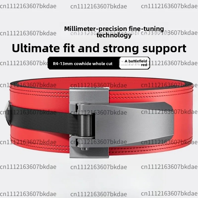 Powerlifting Lever Belt 13mm T - Leather Workout Belt recension och pris
