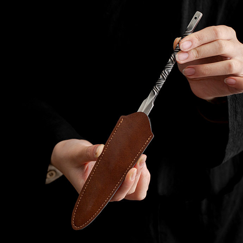 Stainless Steel Tea Knife with - Leatherwork Knives recension och pris