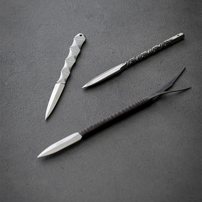 Stainless Steel Tea Knife with - Leatherwork Knives recension och pris