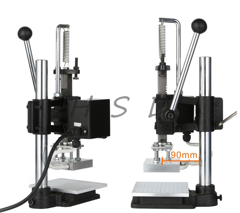 Manual Heat Press Stamping Mac - Leatherwork Press recension och pris